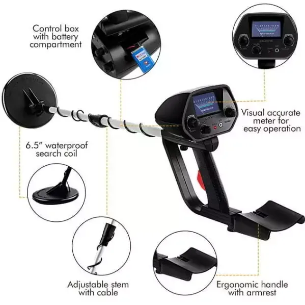 Waterproof Gold Bounty Hunter Underwater Metal Detector