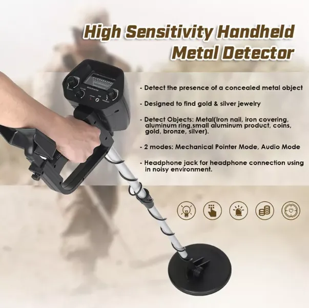 Waterproof Gold Bounty Hunter Underwater Metal Detector