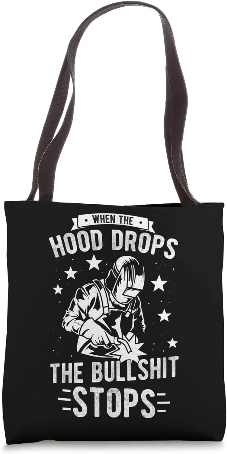 Welder Builder Welding Construction Weld Support Best Job Tote Bag