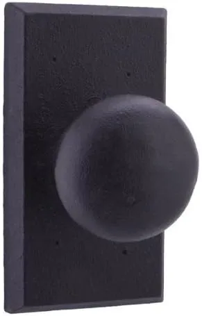 Weslock 07305F2--0020 Wexford Knob, Black