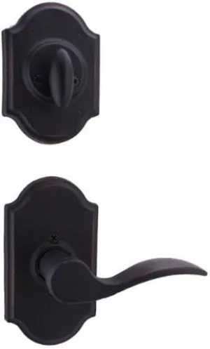 Weslock L7110H1H1SL20 Carlow Lever, Oil-Rubbed Bronze
