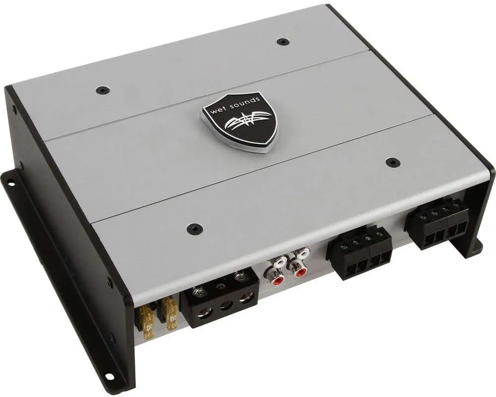 Wet Sounds HTX4: Class D 600 watt 4-Channel Amplifier (Renewed)