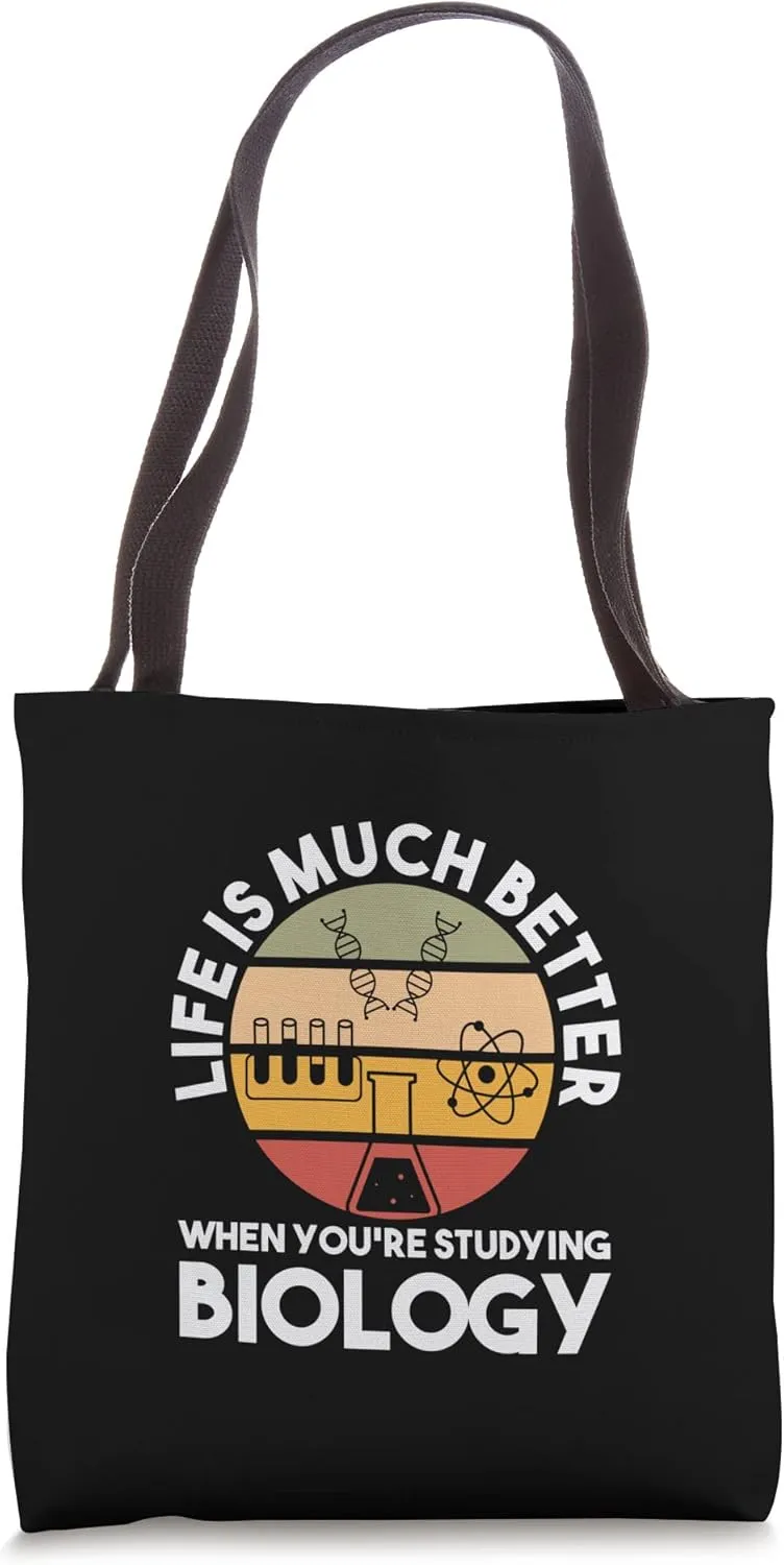 When you're studying Biology Biologist Tote Bag