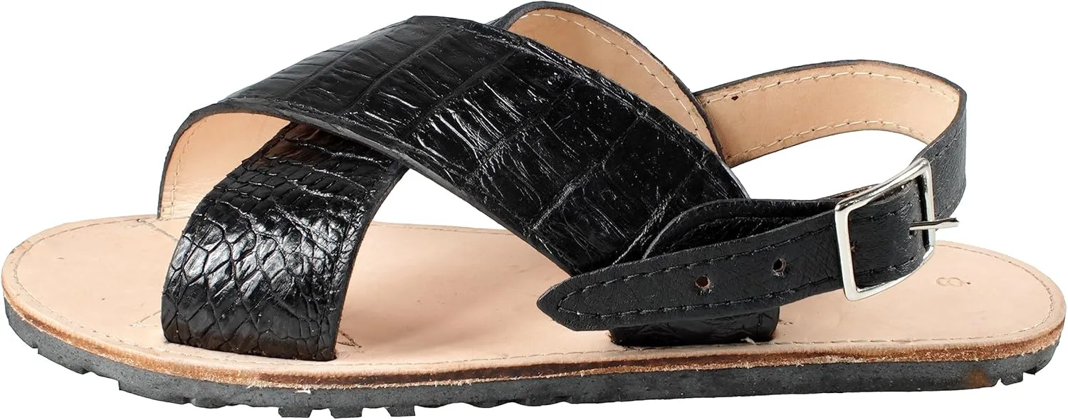White Diamonds Boots Men Exotic Sandals Genuine Crocodile Leather Huaraches Piel Cocodrilo