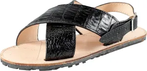 White Diamonds Boots Men Exotic Sandals Genuine Crocodile Leather Huaraches Piel Cocodrilo