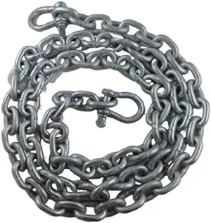 Windlass 3/8" x 6' ISO G4 Anchor Chain HDG with Galvanized Shackles