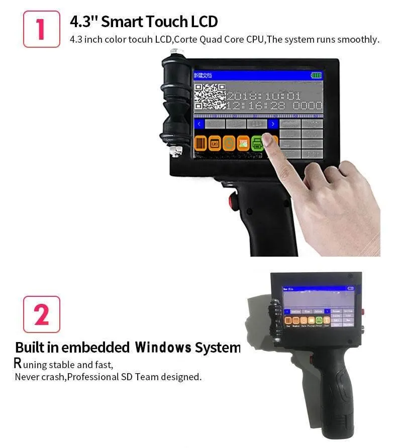 Wireless Mini Handheld Printer - Automatic Portable Printing Device