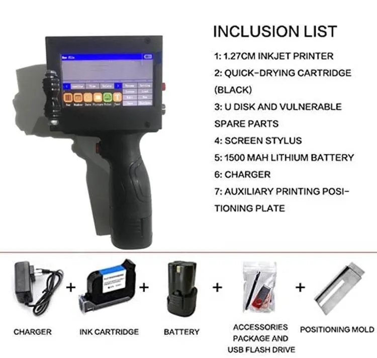 Wireless Mini Handheld Printer - Automatic Portable Printing Device