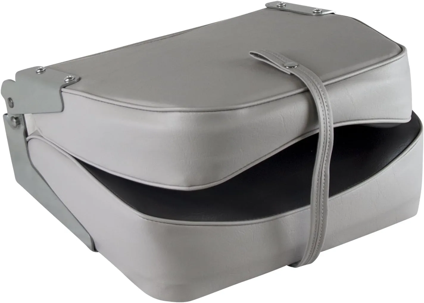 Wise 8WD734PLS-664 Standard Low Back Boat Seat, Grey/Charcoal