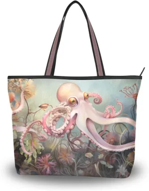 Women Tote Bag, Large Shoulder Hobo Bags Casual Handbags Big Capacity Shopping Work Bag for Vacation, 45