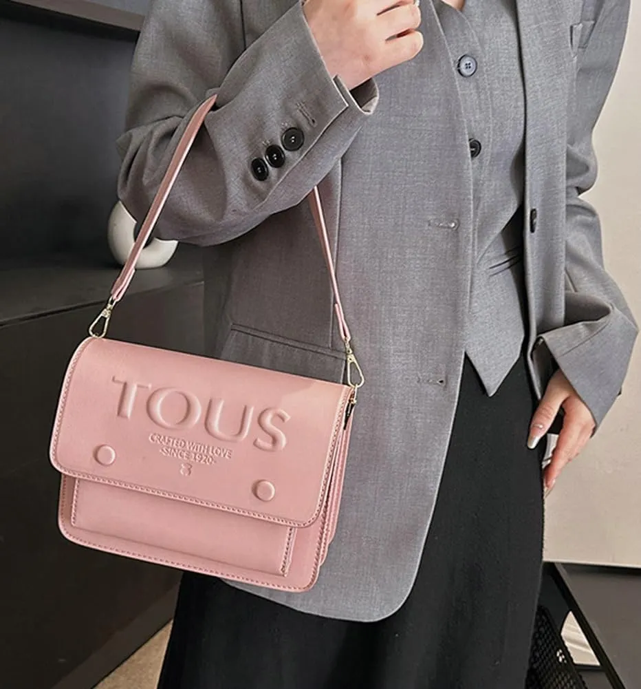 Women Trendy PU Leather Crossbody Bag Mini Square Shoulder Purse Solid Color Underarm Handbag Travel Commuting