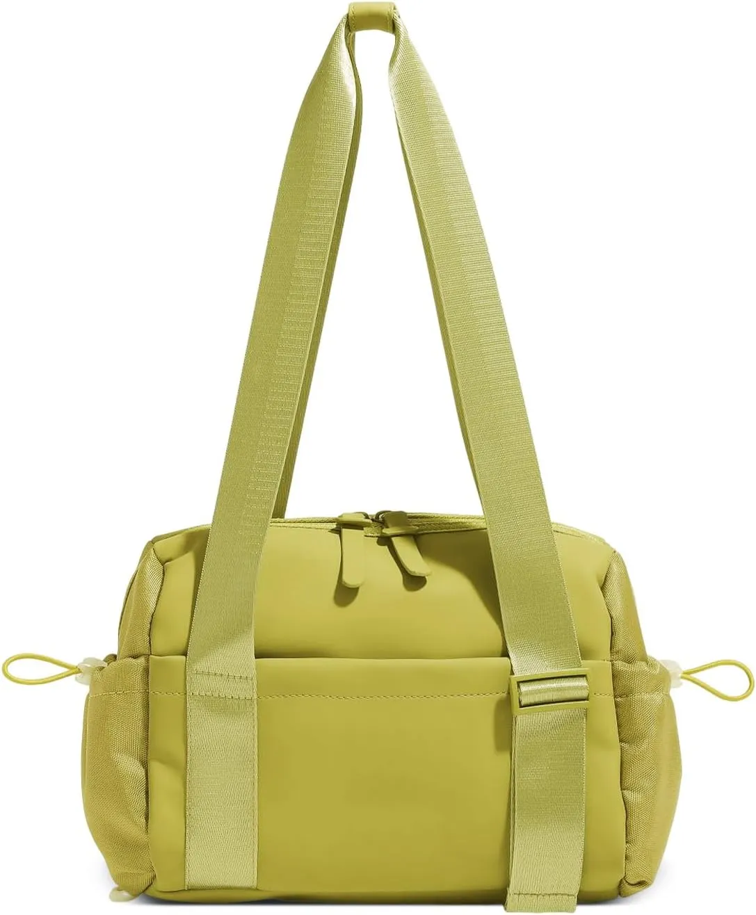 Women's Gym Tote Bag with Wet Compartment, Green, 7 x 12 x 4.5 inches