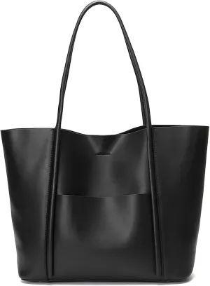Womens Handbag Genuine Leather Tote Shoulder Bags Large Capacity Shopper Travel Purse