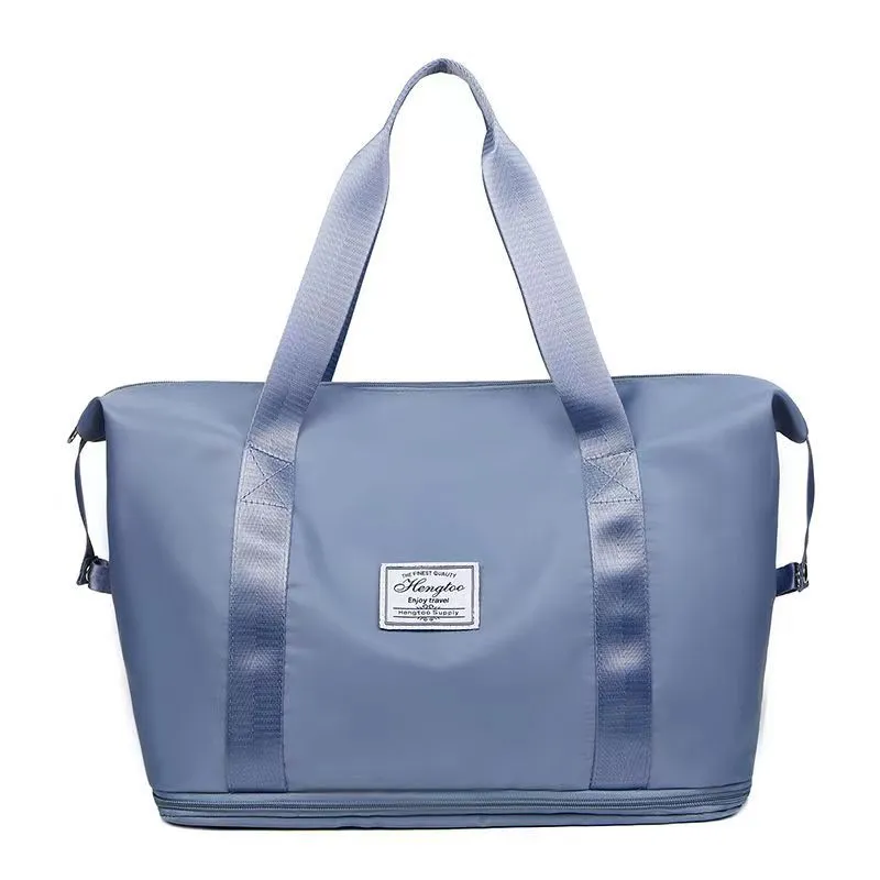 Women's Large Dry Wet Separation Extended Layer Korean Travel Bags
