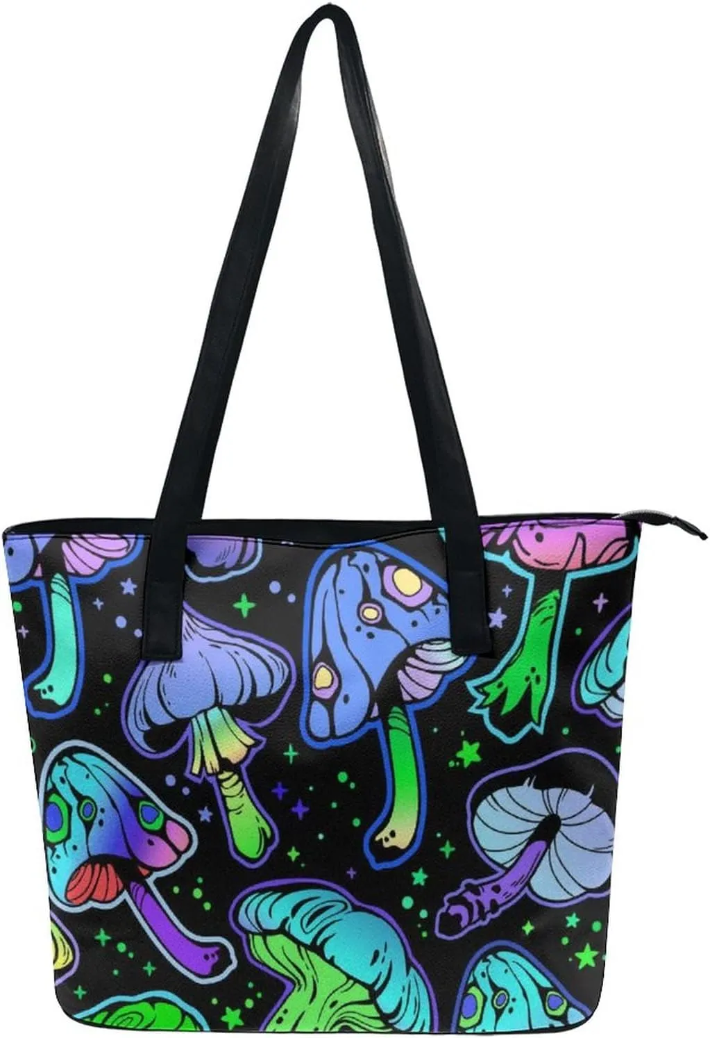 Women's Leather Large Capacity Work Tote Bags Handbags Big Commuter Bag