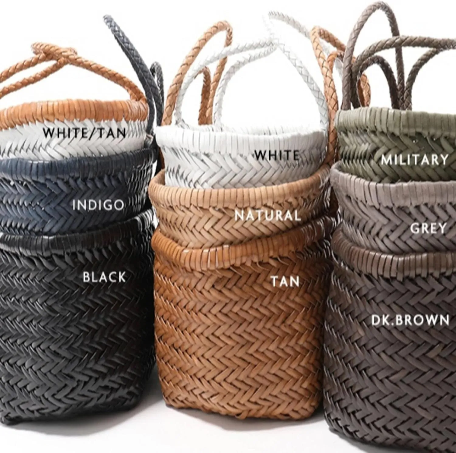 Woven Leather Tote Bag Y99880TS TWOSHED-S YOCO – Stylish Handbag for Everyday Use, Work, Travel, and Special Occasions