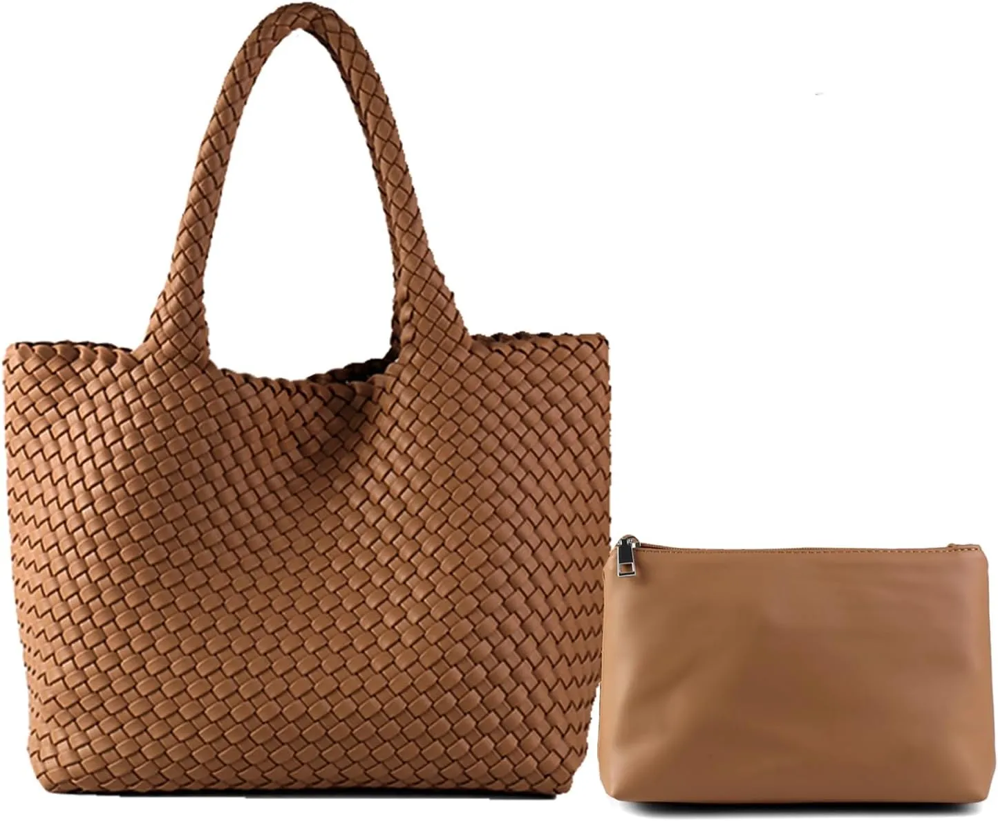 Woven Tote Bag for Women, Hobo Bag for Work, Large Beach Travel Handbags and Purses, Retro Shoulder Bag, Shopping Bag