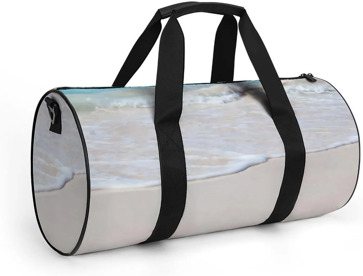 Yellow Lemons Pattern Fitness Bag Waterproof And Stain Resistant Suitable for Unisex