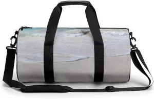 Yellow Lemons Pattern Fitness Bag Waterproof And Stain Resistant Suitable for Unisex